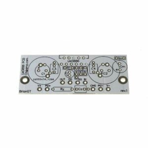 DIY LM3886 Amplifier PCB [chipamp.com] on a white background