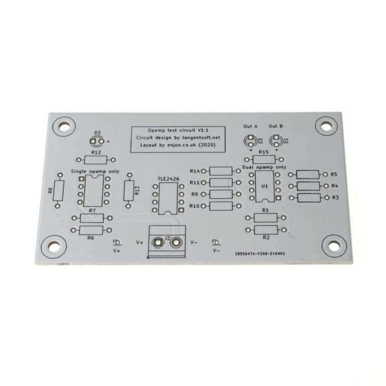 DIY Op-Amp Tester PCB