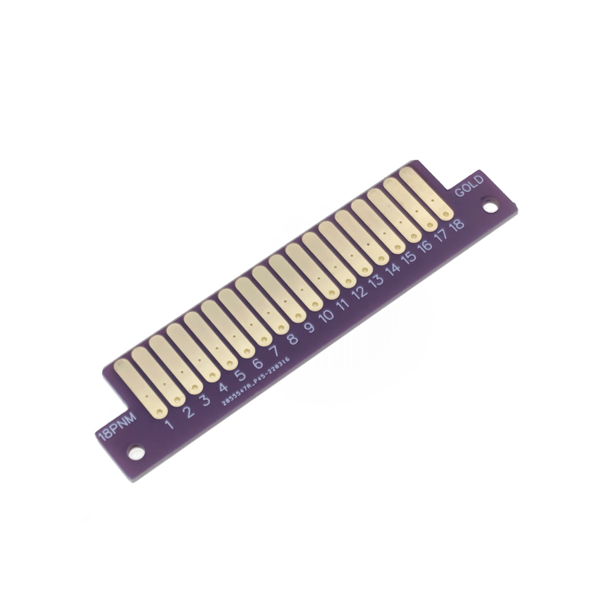 Neve 80 Series Male Card Edge Connector gold back at Analog Classics