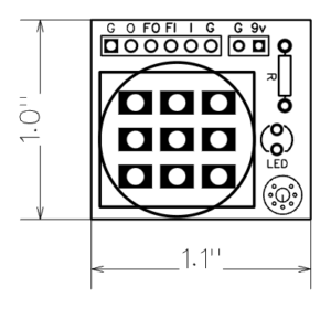 3PDT Foot Switch Wiring/Breakout PCB
