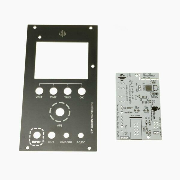 Plum Audio DSO150 mk2 Oscilloscope Eurorack Conversion Kit Panel & PCB