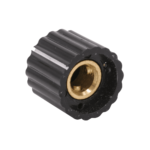 Neve Marconi Knob – Fluted, Round [black] - Image 3