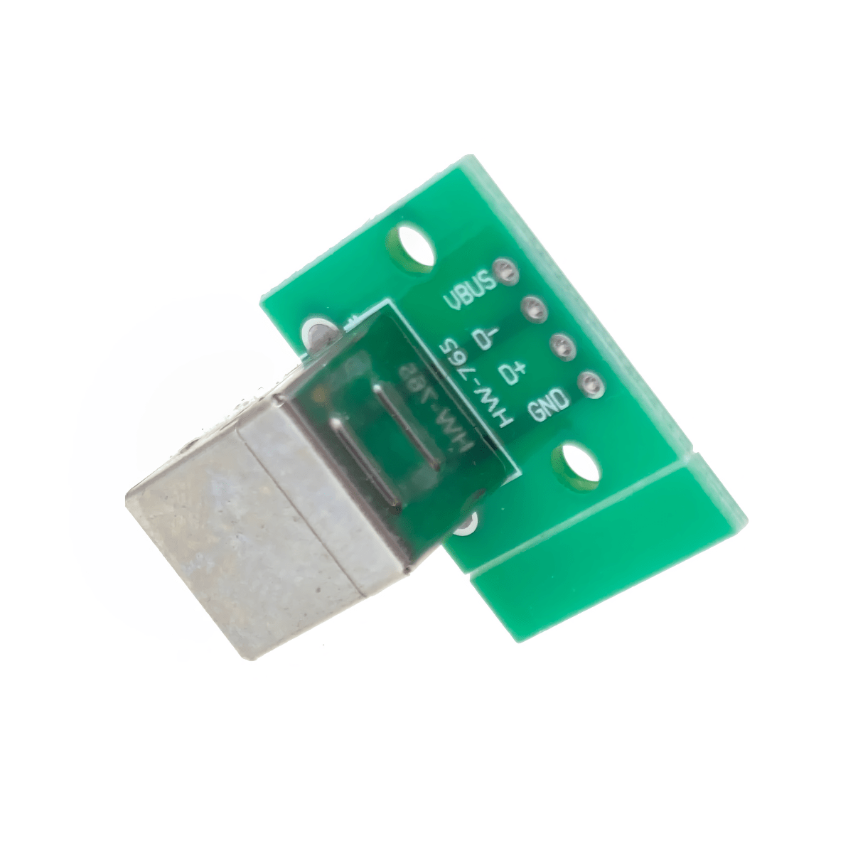 USB Type-B Breakout Board on a white background