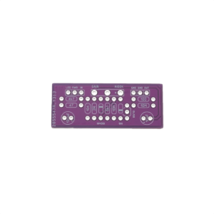 SOT23 to TO92 SMD Adapter PCB on a white background