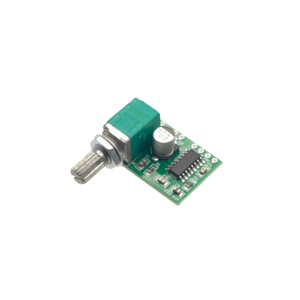 PAM8403 3W Stereo Amplifier Board With Volume Control on a white background
