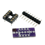 DIP8 to SIL8 Adapter