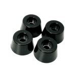 1/2" x 3/4" Heavy Duty Rubber Equipment Feet [4 pack]
