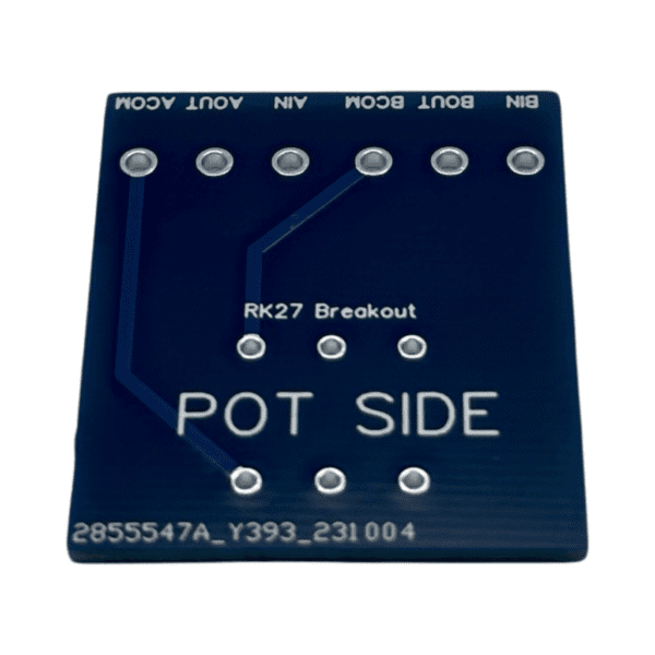 RK27 Breakout PCB on a white background
