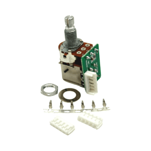 Epiphone 500k Push/Pull Potentiometer w/Crimp Connectors [L2530] on a white background