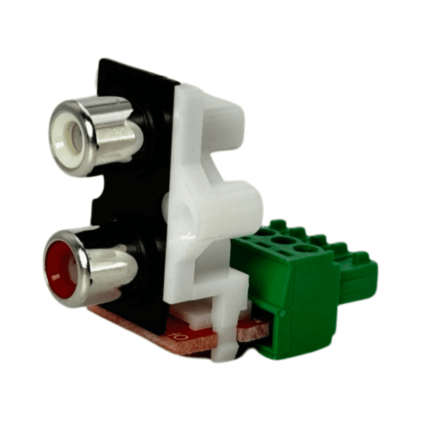 Extron Phoenix Audio Adapters for Extron Crosspoint RCA RGB PVM BVM Connector on a white background